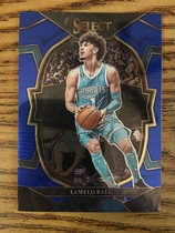 2022 Panini Select Blue #41 Lamelo Ball