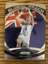 2023 Panini Prizm Global Reach #10 Josh Giddey
