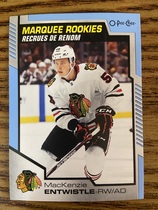 2020 Upper Deck O-Pee-Chee OPC Update Blue Border #646 Mackenzie Entwistle