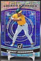 2023 Donruss Locked & Loaded Vector #6 Rickey Henderson