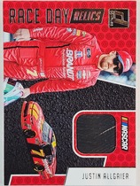 2019 Donruss Race Day Relics #17 Justin Allgaier