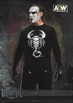 2022 SkyBox Metal Universe AEW #62 Sting