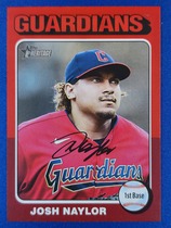 2024 Topps Heritage Red Border #302 Josh Naylor