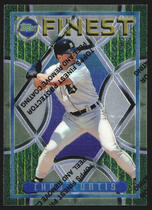 1995 Finest Base Set #263 Chad Curtis