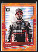 2021 Donruss Optic Orange Pulsar #60 Jeremy Clements