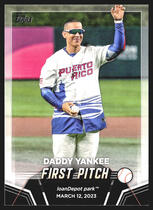 2024 Topps First Pitch #FP-4 Daddy Yankee