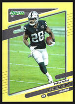 2021 Donruss Press Proof Premium #85 Josh Jacobs