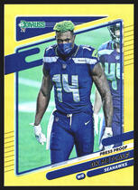 2021 Donruss No Helmet Photo Variation Press Proof Premium #29 Dk Metcalf