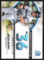 2023 Bowman Chrome Bowman Scouts Top 100 #BTP-36 Jacob Berry
