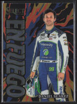 2024 Panini Select En Fuego #9 Daniel Suarez