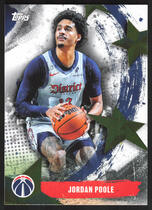 2025 Topps Stars of the NBA #SA-17 Jordan Poole