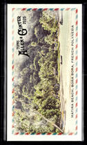 2025 Topps Allen & Ginter Mini Beachin It #BI-7 Bora Bora French Polynesia|Matira Beach