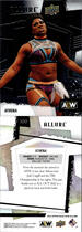 2022 Upper Deck Allure AEW #100 Athena