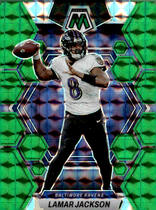 2023 Panini Mosaic Green Mosaic #13 Lamar Jackson