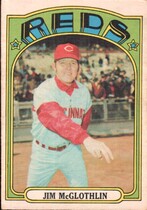 1972 O-Pee-Chee OPC Base Set #236 Jim McGlothlin