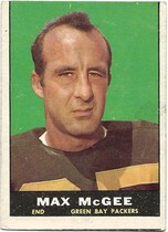 1961 Topps Base Set #42 Max McGee