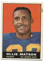 1961 Topps Base Set #50 Ollie Matson