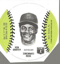 1977 Burger Chef Discs #206 Ken Griffey