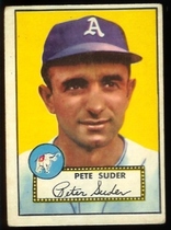 1952 Topps Base Set #256 Pete Suder