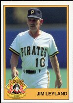 1993 Team Issue Pittsburgh Pirates Hills #NNO Jim Leyland