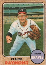1968 O-Pee-Chee OPC Base Set #166 Claude Raymond