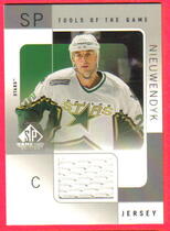 2000 SP Game Used Tools of the Game #JN Joe Nieuwendyk