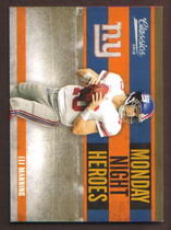 2010 Panini Classics Monday Night Heroes Gold #22 Eli Manning