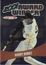 2002 Topps Total Award Winners #AW19 Barry Bonds