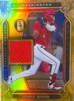 2023 Panini Chronicles Gold Standard Swatches #19 James Wood