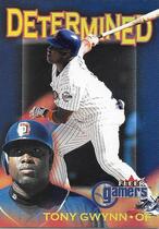 2000 Fleer Gamers Determined #11D Tony Gwynn