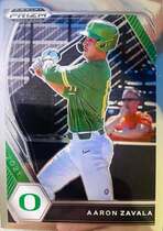 2021 Panini Prizm Draft Picks #PDP38 Aaron Zavala