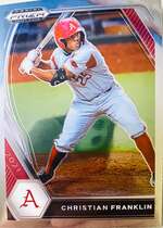 2021 Panini Prizm Draft Picks #PDP123 Christian Franklin