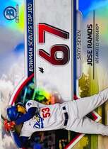 2023 Bowman Chrome Bowman Scouts Top 100 #BTP-67 Jose Ramos