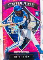 2022 Panini Chronicles Crusade Pink Pulsar #16 Otto Lopez