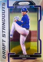 2021 Panini Prizm Draft Picks Draft Standouts #15 Jaden Hill