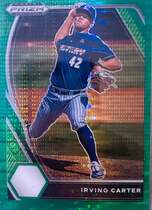 2021 Panini Prizm Draft Picks Green Pulsar Prizm #PDP152 Irving Carter