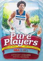 2022 Panini NBA Hoops Pure Players #3 Anthony Edwards