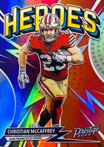 2023 Panini Prestige Heroes #H-9 Christian Mccaffrey