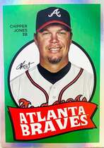2023 Topps Archives 1969 Topps Foil #69T-6 Chipper Jones