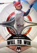 2022 Panini Mosaic Will to Win #WW-1 Yadier Molina