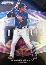 2021 Panini Prizm Draft Picks Prospects #12 Wander Franco