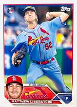2023 Topps Base Set #52 Matthew Liberatore