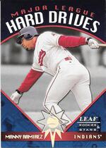 1998 Leaf Rookies & Stars Major League Hard Drives #14 Manny Ramirez