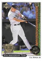 1999 Upper Deck 10th Anniversary Team #X5 Cal Ripken Jr.