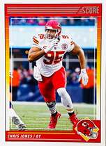 2024 Score Base Set #142 Chris Jones