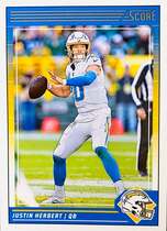 2024 Score Base Set #163 Justin Herbert