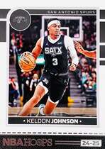 2024 Panini NBA Hoops #140 Keldon Johnson
