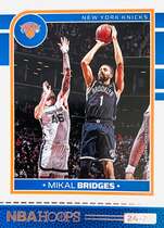 2024 Panini NBA Hoops #203 Mikal Bridges