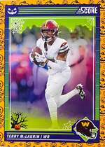 2024 Score Score-A-Treat Orange Pumpkin #285 Terry Mclaurin