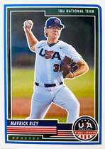 2023 Panini USA Baseball Stars & Stripes (Optichrome) #14 Mavrick Rizy
